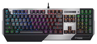 Клавиатура проводная A4Tech Bloody B865R RGB Led Black