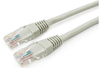 Кабель патч-корд Patch cord кат.5e 15.0м, Cablexpert, LSZH, многожильный, серый