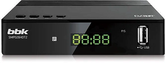 Тюнер TV BBK SMP026HDT2 DVB-T2, черный