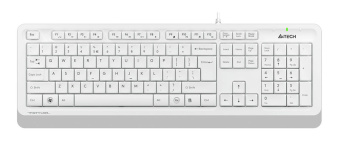 Клавиатура проводная A4Tech Fstyler FK10 White-Grey