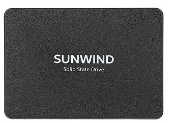 Накопитель SSD SATA 128Gb SunWind ST3 SWSSD128GS2T (TLC, 500/400 Мбайт/сек)