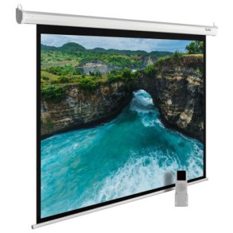Экран для проектора Cactus 150x200см MotoExpert CS-PSME-200x150-WT 4:3 настенно-потолочный рулонный белый (моторизованны