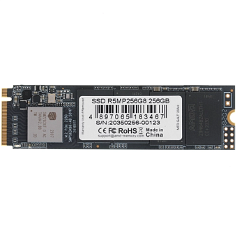 Накопитель SSD M.2 256Gb AMD Radeon R5 R5MP256G8 (PCI-E 3.0 x4, 1900/900 Мбайт/сек)