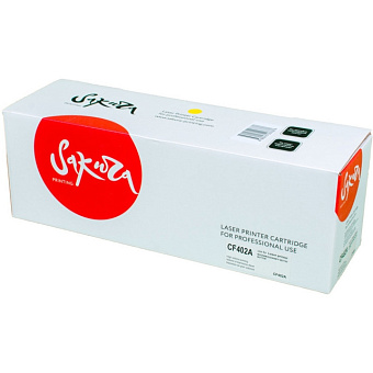 Картридж лазерный Sakura  SACF402A (CF402A) для HP Color LaserJet Pro M252n, M252dn, MFP277dw, 277n, желтый