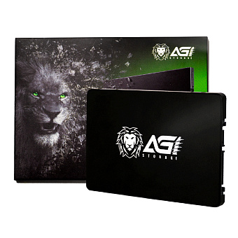 Накопитель SSD SATA 1Tb AGI AI178 Series (TLC, 535/465 Мбайт/сек)