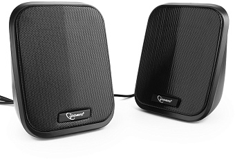 Акустическая система Gembird SPK-100 (2x3W, питание от USB) Black