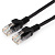 Кабель патч-корд Patch cord кат.5e  1.0м, Гарнизон, многожильный, чёрный