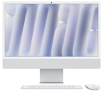 Моноблок Apple iMac 24" 2024 M4  16G 256G 10-Core Silver