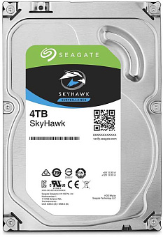 Жесткий диск SATA 4Tb Seagate Skyhawk 5400rpm 256Mb SATA-3