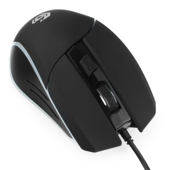 Мышь проводная Gembird MG-500 Gaming 1600dpi Подсветка USB Black