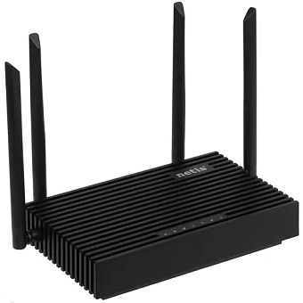 Wi-Fi роутер NETIS N6 AX1800, 5 ГГц, 1000 Мбит/с, USB, черный