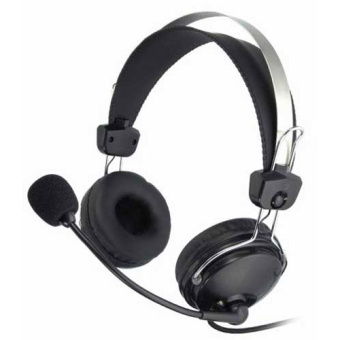 Наушники проводные A4Tech HS-7P (микрофон, 20 - 20 000 Гц, 97 дБ, 2м) черный