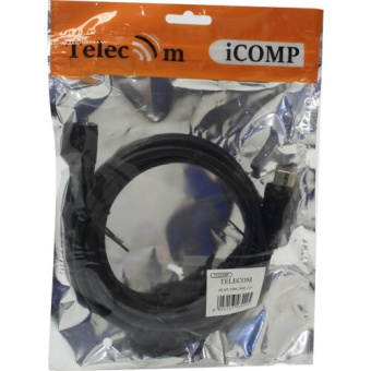 Кабель соединительный HDMI (m) < - > HDMI (f)  2.0м, ver 2.0, Telecom, фильтр, удлинительный