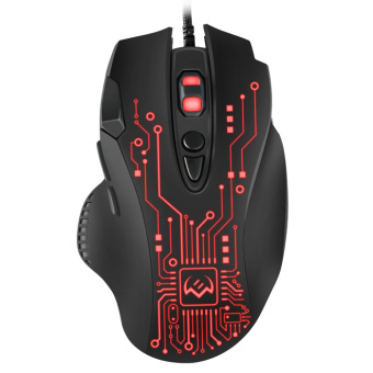 Мышь проводная Sven RX-G715 USB RGB Black