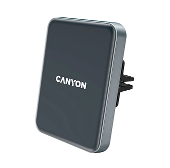 Автодержатель Canyon CNE-CCA15B holder and wireless charger, черный