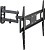 Крепление для телевизора Hama R1 118157 черный 37"-75" макс.30кг настенный поворотно-выдвижной и наклон