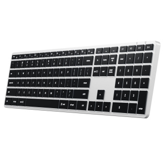 Клавиатура беспроводная Satechi Slim X3 Bluetooth Keyboard Silver