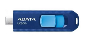 Флешка 64Gb ADATA UC300, USB 3.2 TypeC, синий/голубой