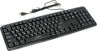 Клавиатура проводная Oklick 180M USB Black