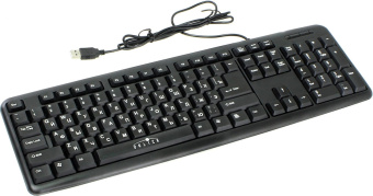 Клавиатура проводная Oklick 180M USB Black