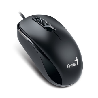 Мышь проводная Genius DX-110 (DX110) 1200dpi USB Black