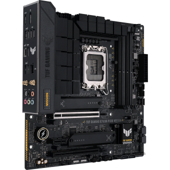 Материнская плата Socket-1700 ASUS TUF GAMING B760M-PLUS WIFI D4 (B760) 4*DDR4 HDMI DP mATX