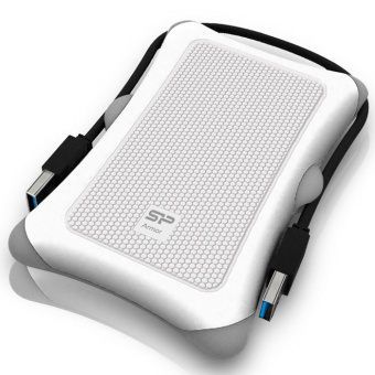 Внешний жесткий диск 1Tb Silicon Power Armor A30 2.5" USB3.1 White