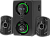 Акустическая система Defender ECLIPSE (2х10W+20W, Bluetooth, MP3, FM, SD/USB, подсветка сабвуфера) black