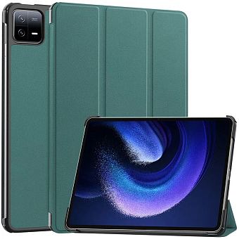 Чехол для планшета Xiaomi Pad 6 11" - TriFold чехол-книжка зеленый