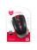 Мышь беспроводная Smartbuy ONE 352 Wireless Black-Red