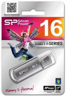 Флешка 16Gb Silicon Power Marvel M01 USB 3.0 silver