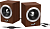 Акустическая система Genius SP-HF280 2.0 Wood