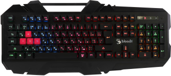 Клавиатура проводная A4Tech Bloody B150N Rainbow Led Black