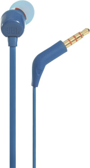 Наушники проводные JBL T110 jack 3.5mm Blue