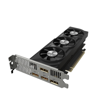 Видеокарта 8Gb GIGABYTE GV-N4060D6-8GL (RTX4060) GDDR6 128bit HDMI DP