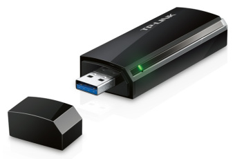 Сетевая карта USB3.0 TP-Link Archer T4U AC1300 (802.11ac/a/b/g/n, до 867Mbps, 2.4/5GHz, 2 антенны)