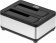 Док-станция AgeStar 3UBT8 (2*2.5"/3.5" HDD, clone, блок питания) Silver
