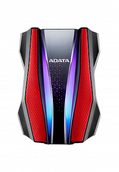 Внешний жесткий диск 2Tb ADATA HD770G 2.5" USB3.2 Red