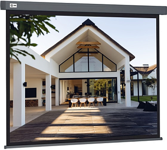 Экран для проектора Cactus 206x274см Wallscreen CS-PSW-206X274-SG 4:3 настенно-потолочный рулонный серый