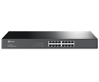 Коммутатор 16 port TP-LINK TL-SG1016 1000 Мбит/сек