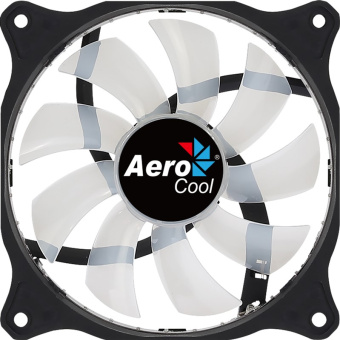 Вентилятор для корпуса 120mm Aerocool COSMO 12 FRGB MOLEX (1000об/мин, 24 дБ, Fixed RGB)