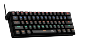 Клавиатура проводная Redragon Lakshmi Rainbow Black