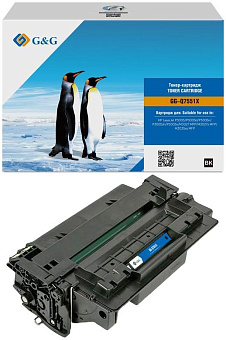 GG-Q7551X G&G Тонер-картридж для HP LaserJet P3005/P3005D