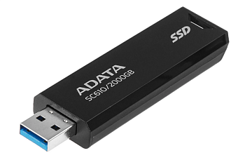 Внешний накопитель SSD 2Tb ADATA SD610 USB3.2 Black-Red