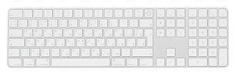 Клавиатура беспроводная Apple Magic Keyboard Touch ID Numeric Keypad White