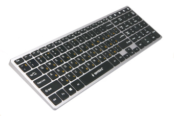 Клавиатура беспроводная Gembird KBW-2 Bluetooth Grey
