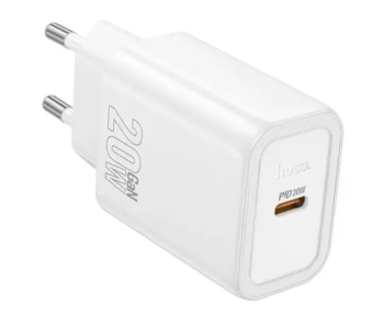 Сетевое зарядное устройство Hoco N60 Gentle 20W USB-C белый