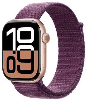 Смарт-часы Apple Watch Series 10 42mm Aluminum Loop Rose Gold