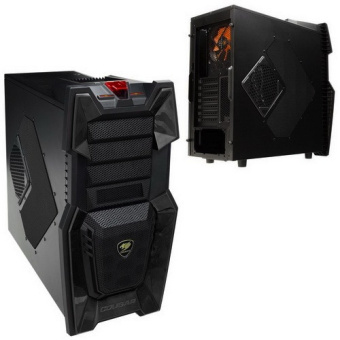 Корпус ASUS Ascot Challenger 6HM6 (268x514x523 мм, 9.8 кг, 4*USB, ATX, без БП, чёрный)