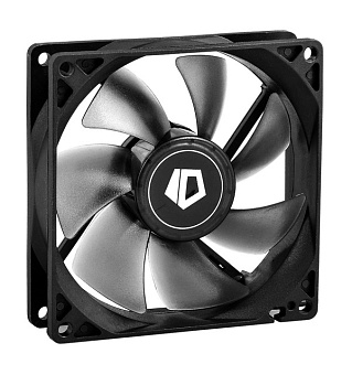 Вентилятор для корпуса 92mm ID-Cooling NO-9225-SD (3-pin, 92x92x25mm, 20дБ, 1500об/мин)